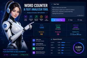 Master Your Writing Speed and Accuracy Using a Word Counter Tool Online Free