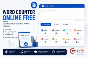 Word Counter Online Free Tool by Genius IT Service 2026